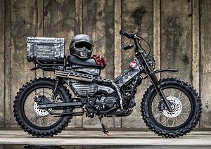 Honda's New CT125 Hunter Cub Trail Bike Gets Military Makeover - ADV Pulse