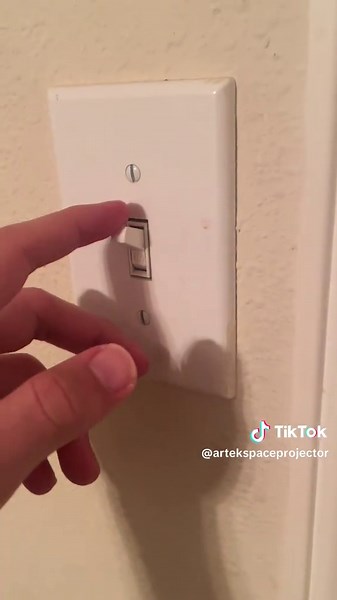 Escape the world and have a new one in your room🌌 #roomdecor #projector #interstellar #galaxy #fyp