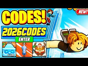 ⚠️New⚠️ ALL WORKING CODES For Climb And Jump Tower 2026 - Roblox Climb And Jump Tower Codes 2026