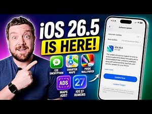 Apple JUST Released iOS 26.5! Here's What's NEW!
