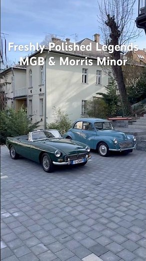 You Won’t Believe This Shine! MGB Roadster & Morris Minor: Timeless Machines Washed And Gleaming