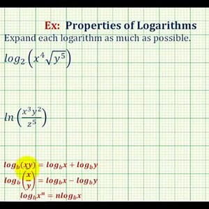 Log Properties Ex1