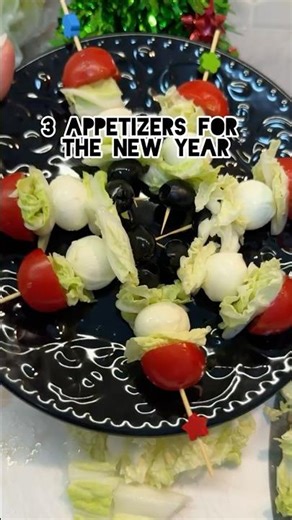New Year's snacks #recipe #cook #food