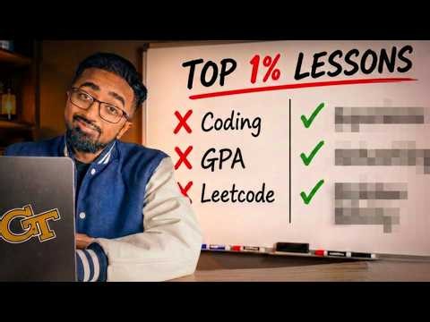 How I Beat 99% of Computer Science Students (Georgia Tech Lessons)