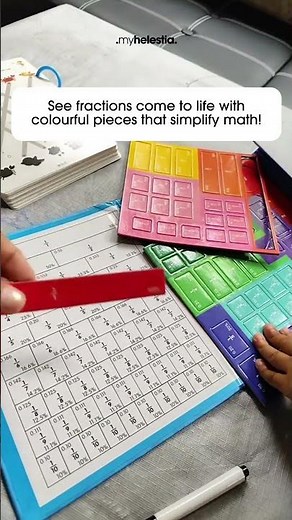 Fun and Easy Fraction Learning – Build Math Confidence with Interactive Tools! #educationaltoys