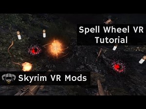 A spell and weapon selection wheel mod for Skyrim VR!