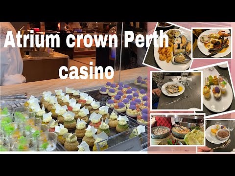 Atrium crown Perth Casino Western Australia