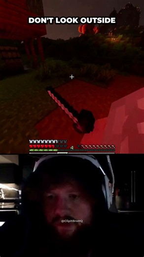CaseOh Saw A 30 Foot Creature In Minecraft 😱 #caseoh