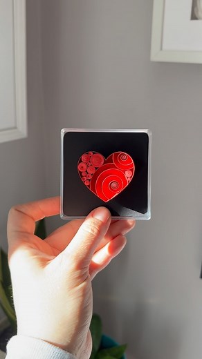 12K views · 251 reactions | ❤️ Sending lots of love to you ❤️ #paperquilling #paperart #bemyvalentine | Sena Runa Paper Art | Facebook