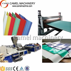 [Hot Item] Plastic Corrugated Sheet Production Line PVC Roof Tile Board Extruding Machine