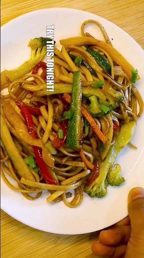 This Veg Udon is Addictive 🔥