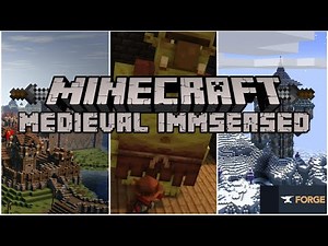 Most Immersive Medieval Minecraft Mods - (Medieval Immersed) - (1.18+)