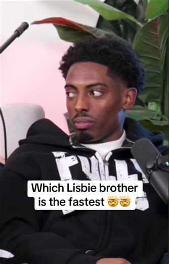 The fastest Lisbie brother is… 😂 #fyp #content #lisbie