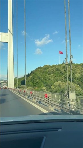 A Giant Turkish Flag Welcomes You 🇹🇷 | Istanbul POV #shorts