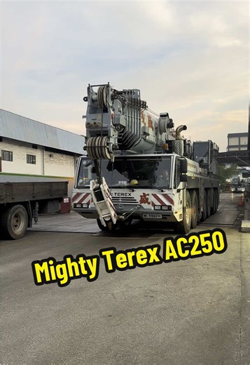 Explore the Mighty Terex AC250-1 Mobile Crane