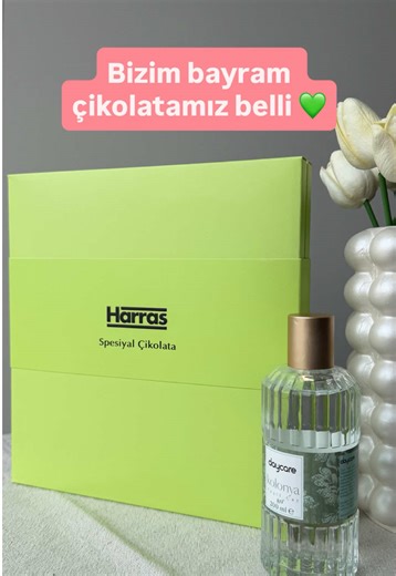 Harras’ın yeşil kutulu çikolatası bizim için artık bir bayram klasiği oldu💚✨ #filemarket #file #bayram #fyppppppppppppppppppppppp