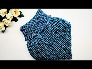 Easy To Knit Neck Warmer | Neck Warmer