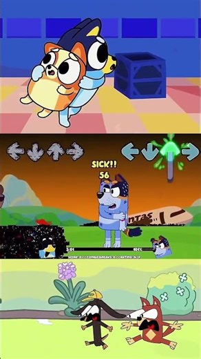 FNF Bluey Mod Animation Friday Night Funkin Game #fnf #fridaynightfunkin