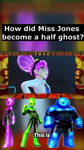 How Did Miss Jones Become a Half Ghost?