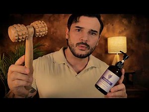 Mind Melting Head Massage (ASMR for Sleep) Oil Massage, Fingers through Hair, Personal Attention