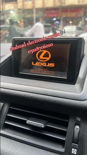 Lexus car CT200h Lcd screen not working lcd screen repair off spot brightness blur black⚫ problem#