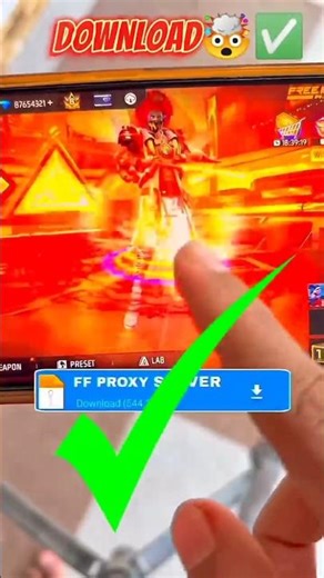 Free Fire New Vip Proxy Server 💯% Working Free Download Now 🤯 #freefire #viralshorts