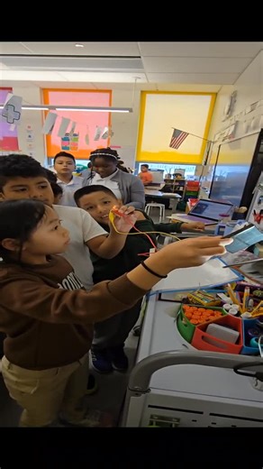 Elm Tree Elementary School on Instagram: "4th grade systems engineers connected and tested simple electric devices to demonstrate energy conversions. Ask your 4th grader: What did you observe during the electric device investigations? #ElmTreeSTEM"