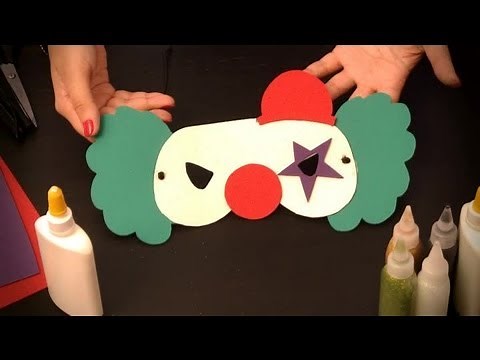Cómo hacer un antifaz de payaso : Antifaces de personajes para niños