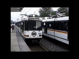 St Louis MetroLink - August, 1998 - Front & Line Side Views