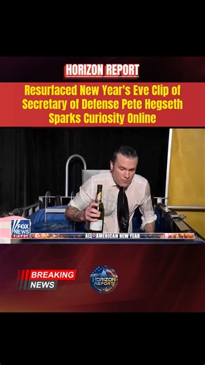 Resurfaced New Year's Eve Clip of Secretary of Defense Pete Hegseth Sparks Curiosity Online A lighthearted video from Fox News' 2023 New Year's Eve broadcast in Nashville has gone viral again on New Year's Day 2026. In the fun segment, then-host Pete Hegseth – now the U.S. Secretary of Defense – gets dunked in a water tank and enjoys a beer afterward, laughing with co-hosts during the festive celebration. The playful moment from years ago is resurfacing just as many reflect on the start of a new