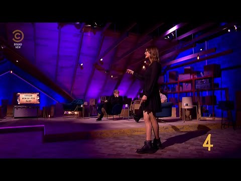 Susie Dent @rare legs sighting