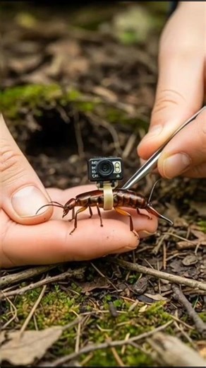 Inside an Earwig Colony — Real Micro Camera POV Underground