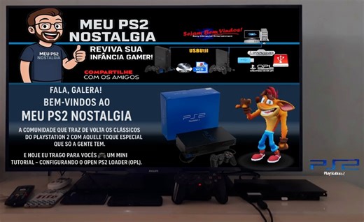2.9K views · 17 reactions | Mini Tutorial – Configurando o Open PS2 Loader (OPL). | Meu PS2 Nostalgia | Facebook