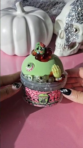 Zomb Boba Mochi 🧋 DIY Clay Slime Edit | ASMR | ky.slime |