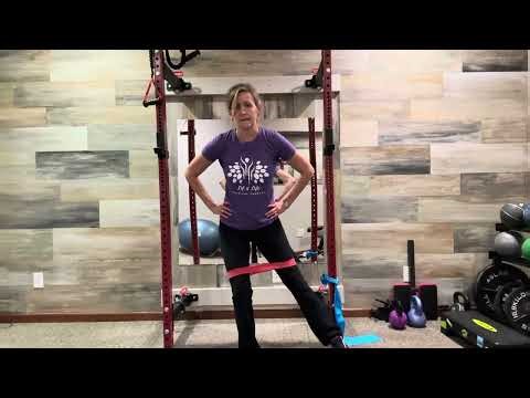 Lateral Toe Taps with Band