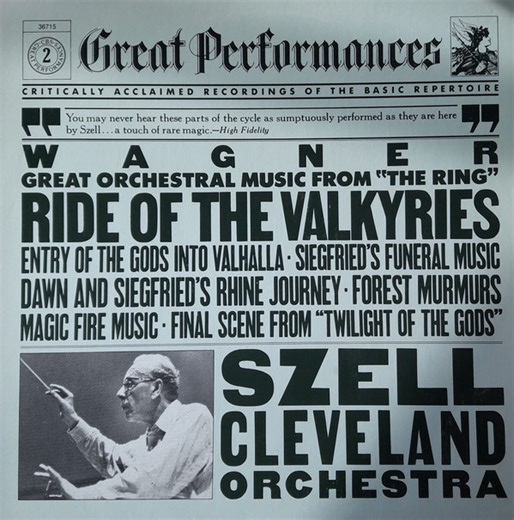 Wagner - Szell, Cleveland Orchestra - Great Orchestral Music From "The Ring"