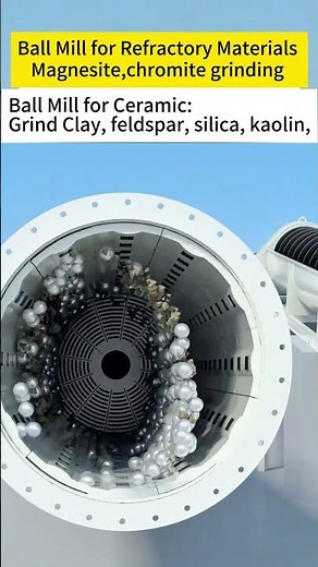 Ball Mill for Ceramics: Grinding Clay, Silica, Kaolin, Porcelain Stone, Feldspar, Zirconia to Dust