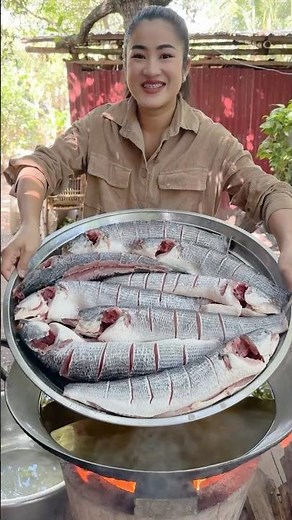 Snakehead fish cooking