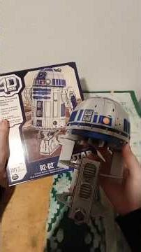 4D build R2D2 - Partie 3 #starwars #r2d2 #maquette #cardstock