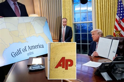 AP reporter barred from White House event for refusing to update style to ‘Gulf of America,’ news agency says