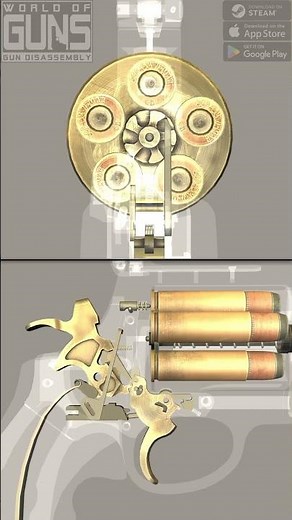 S&W Model 500 Revolver Shot Breakdown #gunmechanics #slowmotion #firearmeducation