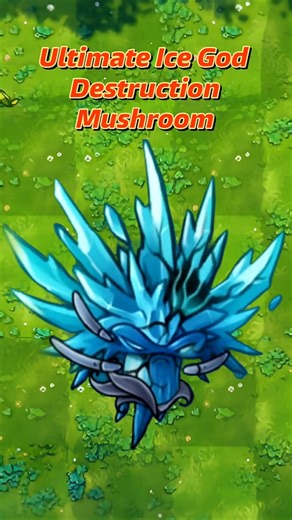 Pvzfusion 3.5 update new Plant: Ice God Destruction Mushroom #pvzfusion #mobilegame #pvzgame