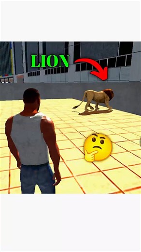 Lion Cheat Code in Indian Bike Driving 3D | New Animal Code |