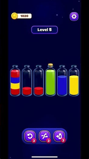 Magic Sort — Satisfying Color Sorting! ✨ | Mobile Puzzle Gameplay #games #gameplay