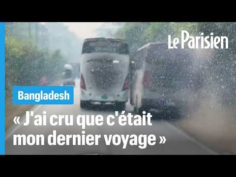 Les courses folles des chauffeurs de bus au Bangladesh