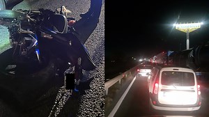 Trafic ALERT | Circulație oprită pe Centura Capitalei, între Chitila și Chiajna, în urma unui accident moto-auto. Motociclistul, transportat la spital • Știri București