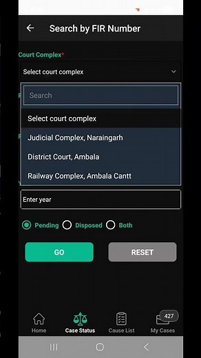 How to check your court case status #courtcase #ecourts