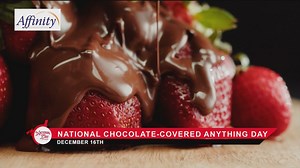NATIONAL DAY CALENDAR: National Chocolate-Covered Anything Day