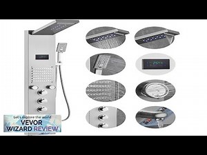 VEVOR Shower Panel System 6 Shower Modes LED & Screen Hydroelectricity Shower Review