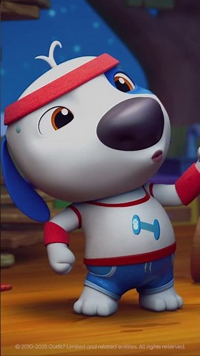 Working Out With The Monkey 💪